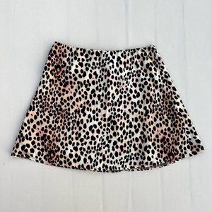 Princess Polly Jemima Grace Leopard Mini Skirt